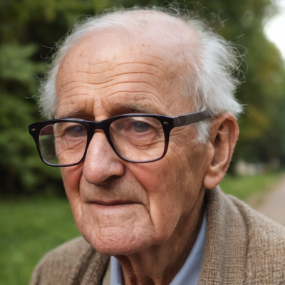 old man with ca 9e9921ae-04c5-4036-b67d-391f5df113d3